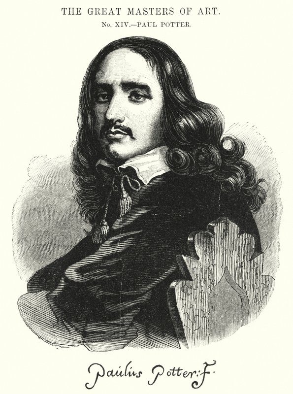 The Great Masters of Art, Paul Potter (gravering) av English School