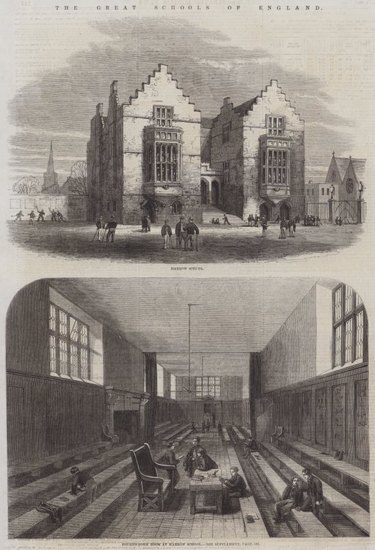 The Great Schools of England (gravering) av English School