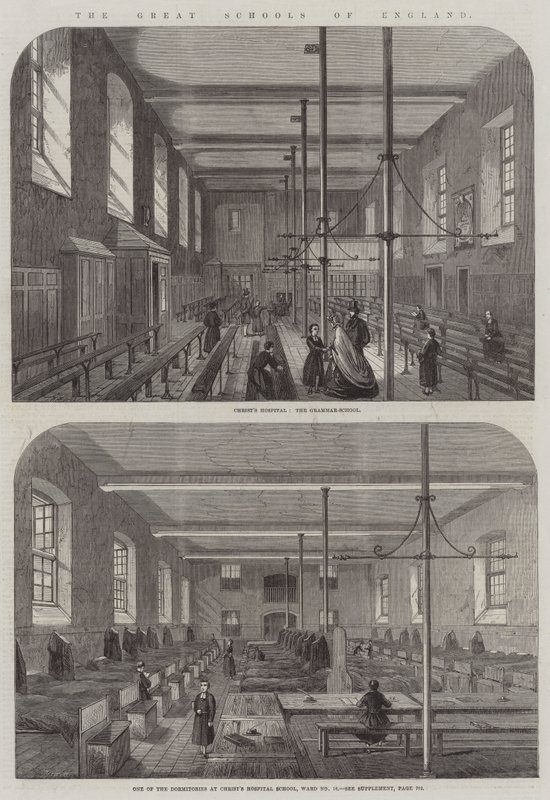 The Great Schools of England (gravering) av English School