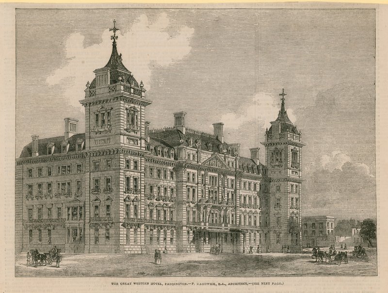 The Great Western Hotel, Paddington, London av English School