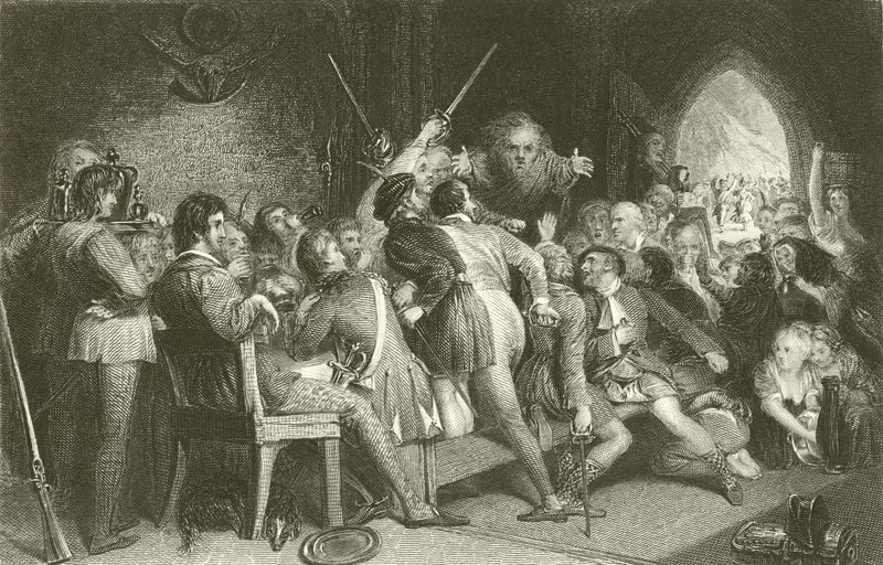 The Hall of Glennaquoich - En høylandsfest av English School