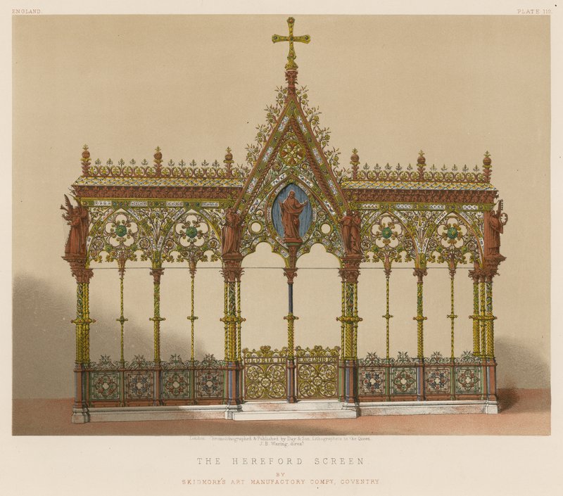 The Hereford Screen av Skidmores Art Manufactory Company, Coventry av English School