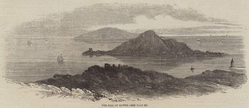 The Hill of Howth (gravering) av English School