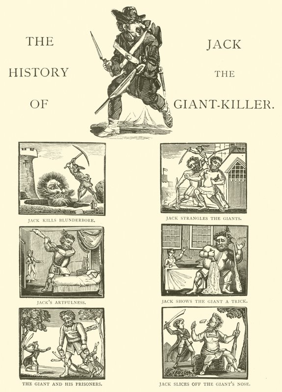 Historien om Jack The Giant Killer (tresnitt) av English School