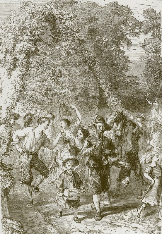 Hock-Cart, eller Harvest Home av English School