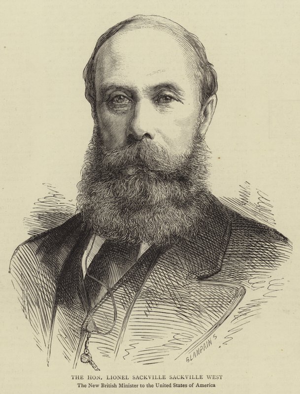 Den ærede Lionel Sackville Sackville West (gravering) av English School