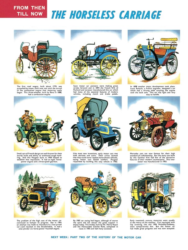 The Horseless Carriage, en historie om bilen av English School