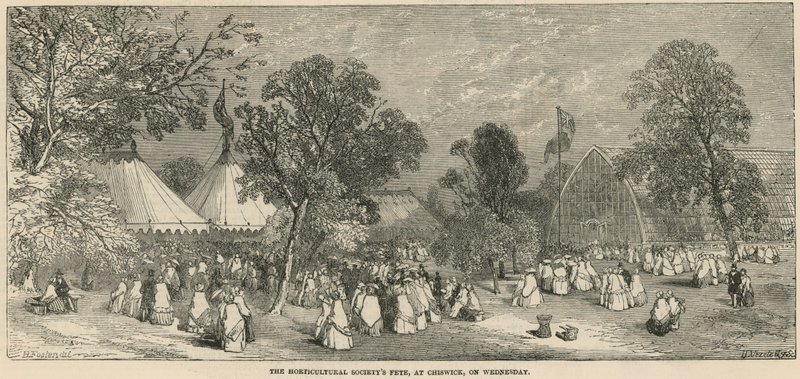 Horticultural Societys-festen i Chiswick av English School