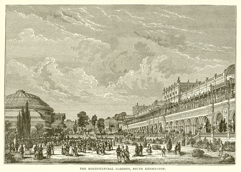 The Horticultural Gardens, South Kensington av English School