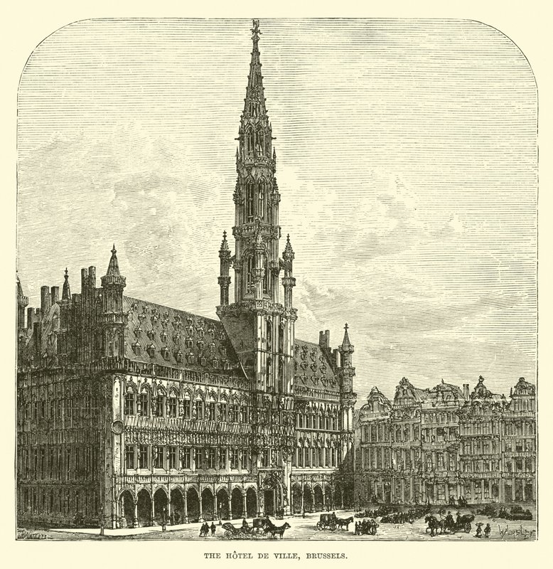 Hotel de Ville, Brussel av English School