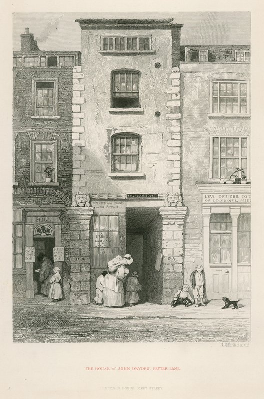 The House of John Dryden, Fetter Lane av English School
