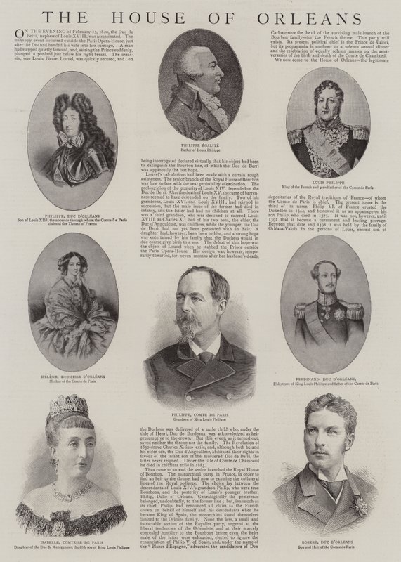 The House of Orleans (gravering) av English School