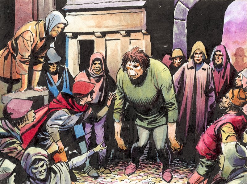 Pukkelryggen fra Notre Dame av English School