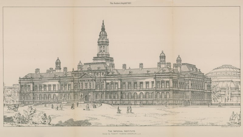 The Imperial Institute: Design av Robert Rowand Anderson av English School