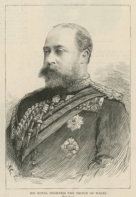 The Imperial Institute: Hans Kongelige Høyhet Prinsen av Wales, president av English School