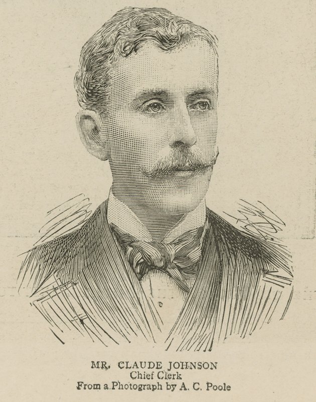 The Imperial Institute: Mr Claude Johnson, sjefskontorist av English School