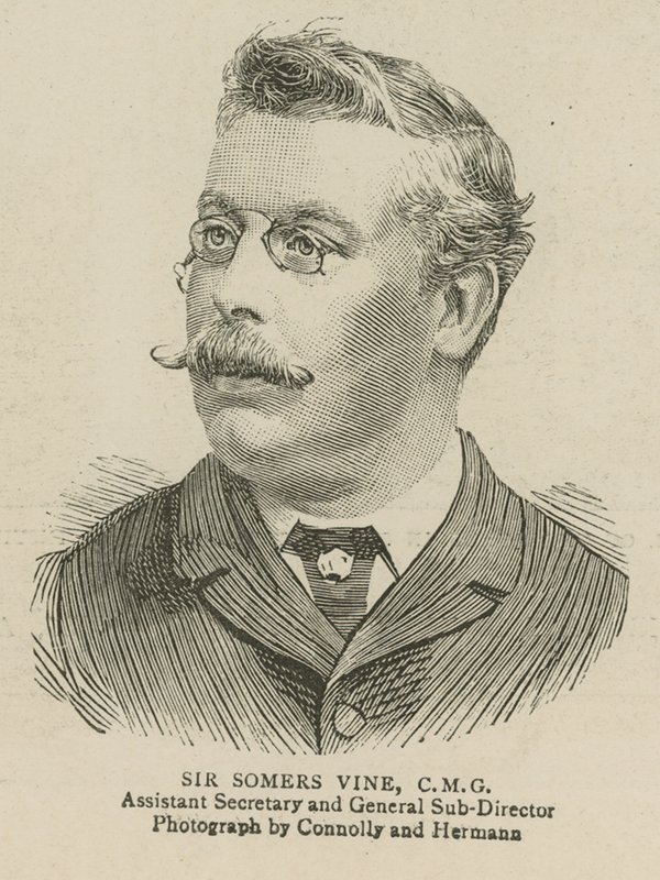 The Imperial Institute: Sir Somers Vine, assisterende sekretær og generalunderdirektør av English School