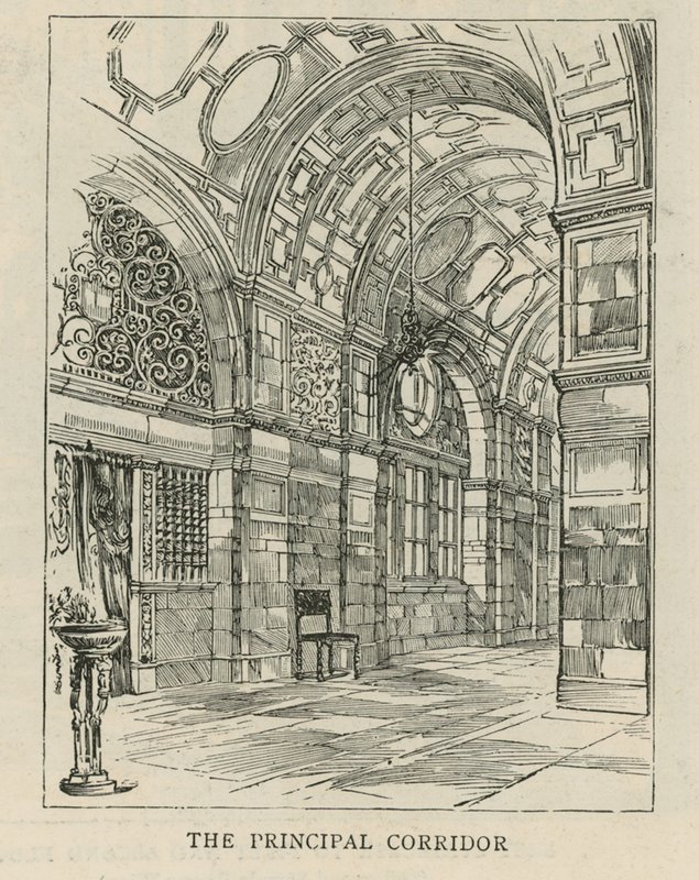 Imperial Institute: Hovedkorridoren av English School