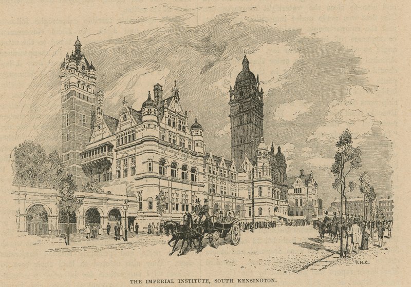 The Imperial Institute of the United Kingdom, the Colonies and India, South Kensington, London av English School