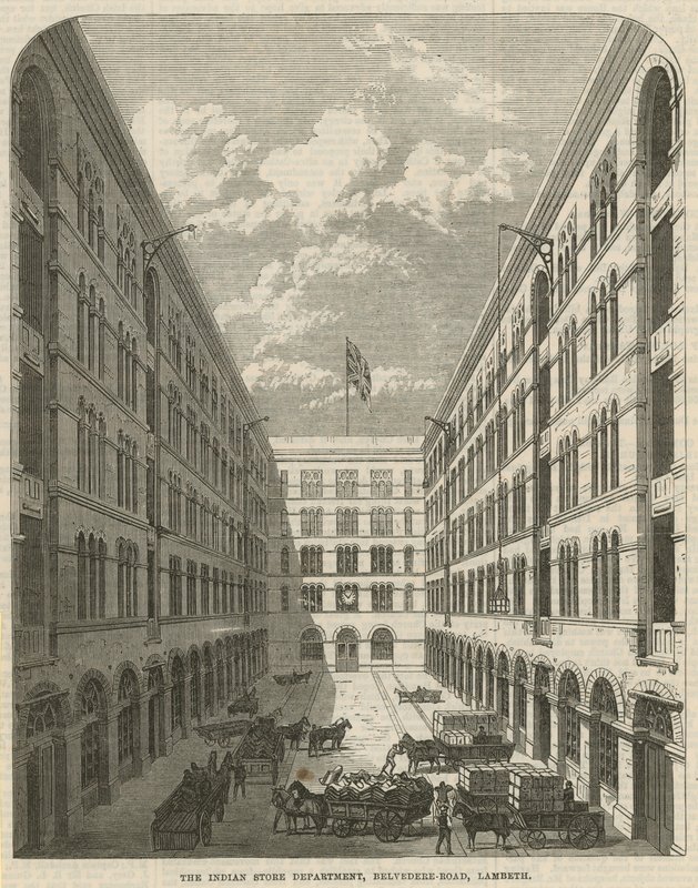 The Indian Store Department, Belvedere Road, Lambeth av English School