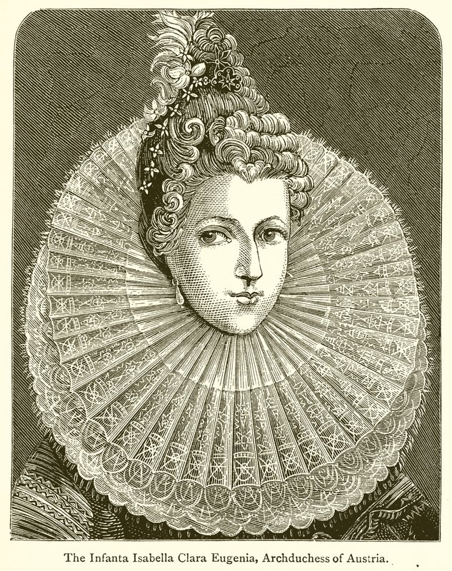 Infanta Isabella Clara Eugenia, erkehertuginne av Østerrike av English School