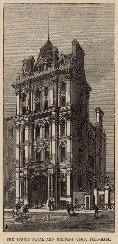 Junior Naval and Military Club, Pall Mall av English School