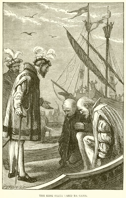 Kongen besøker Vasco da Gama av English School