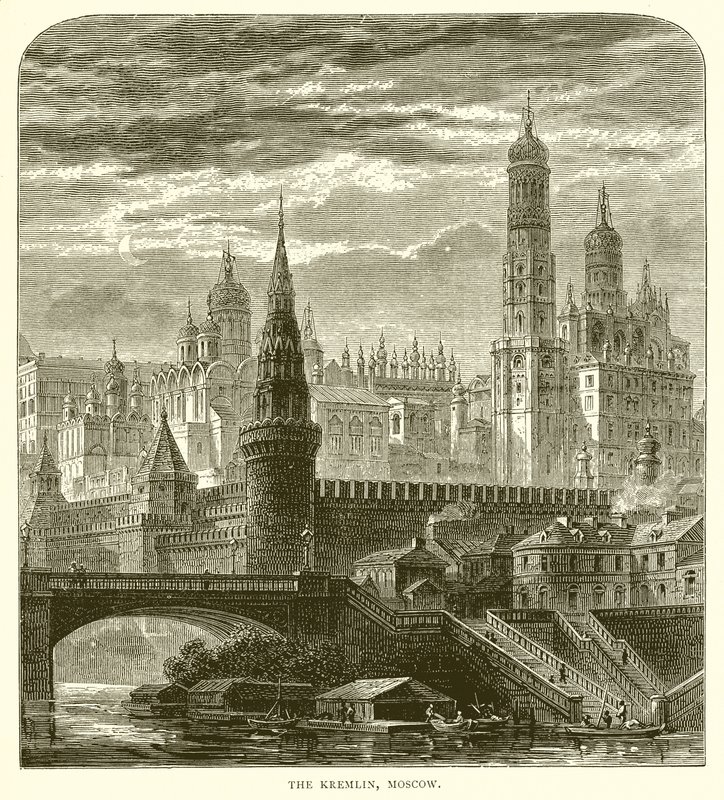 Kreml, Moskva av English School