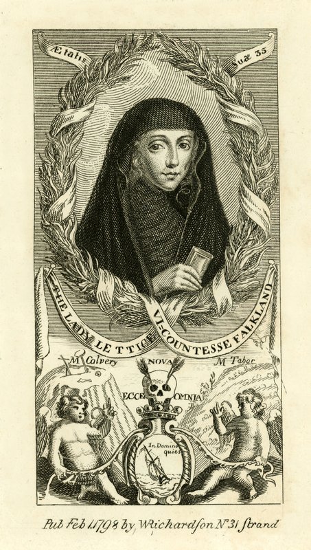 The Lady Lettice, Viscountesse Falkland av English School