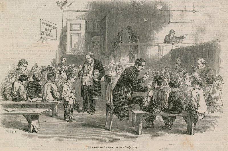 The Lambeth Ragged School for gutter av English School