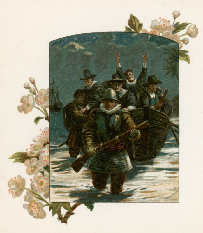 Pilgrimsfedrenes landing av English School