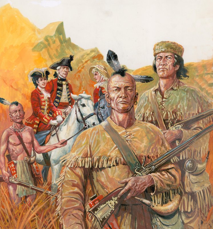 The Last of the Mohicans, romanen av James Fenimore Cooper av English School