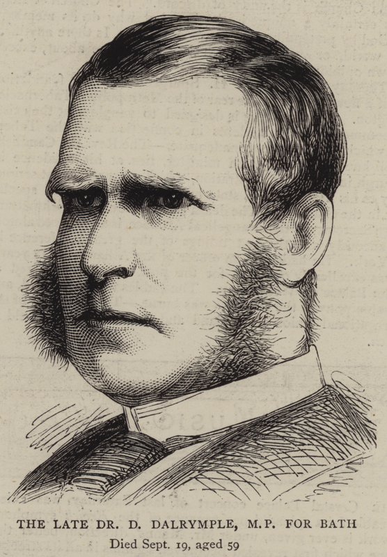 The Late Dr D Dalrymple, MP for Bath (gravering) av English School