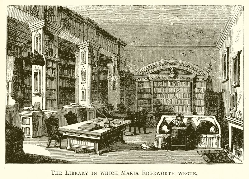 Biblioteket der Maria Edgeworth skrev av English School