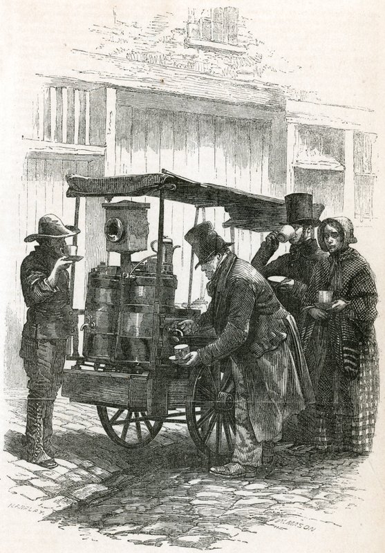London Coffee-Stall av English School