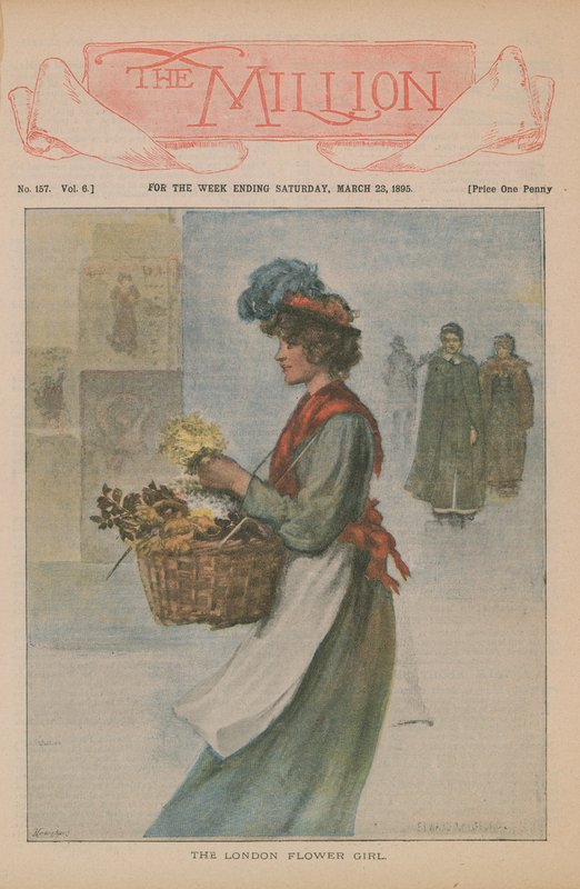 London Flower Girl av English School