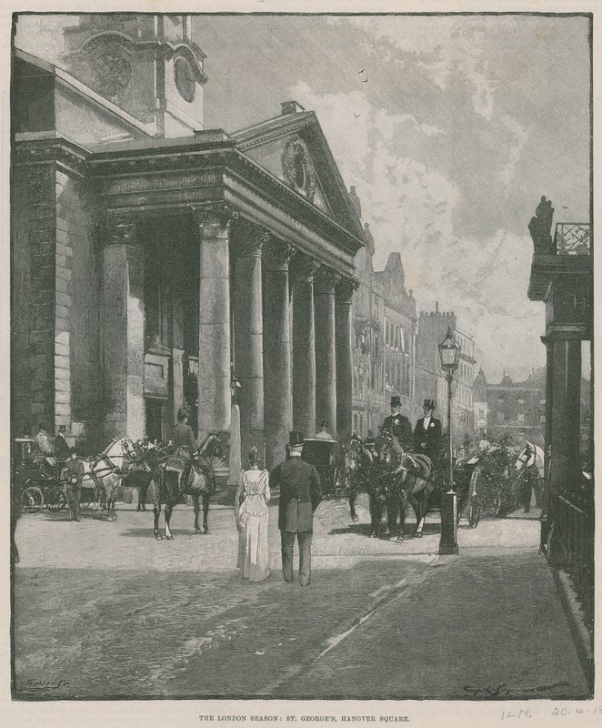 London-sesongen: St Georges, Hanover Square av English School