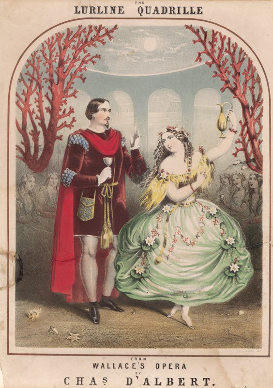 The Lurline Quadrille, 1860 av English School
