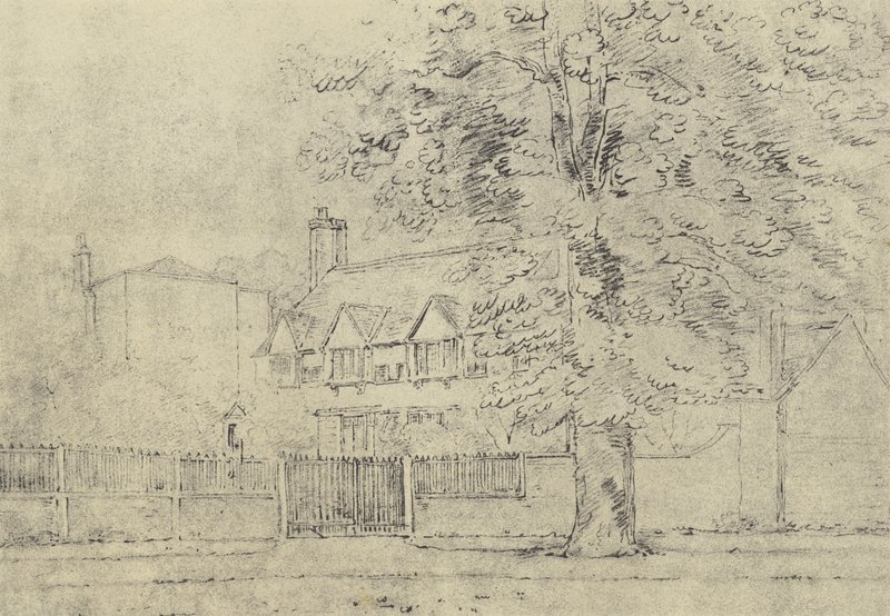 Herregården, ca 1770 (gravyr) av English School