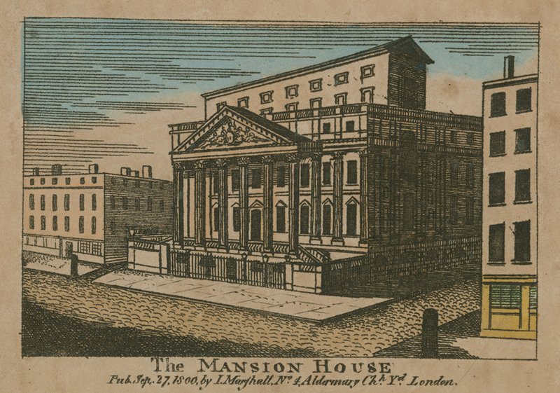 The Mansion House, London av English School