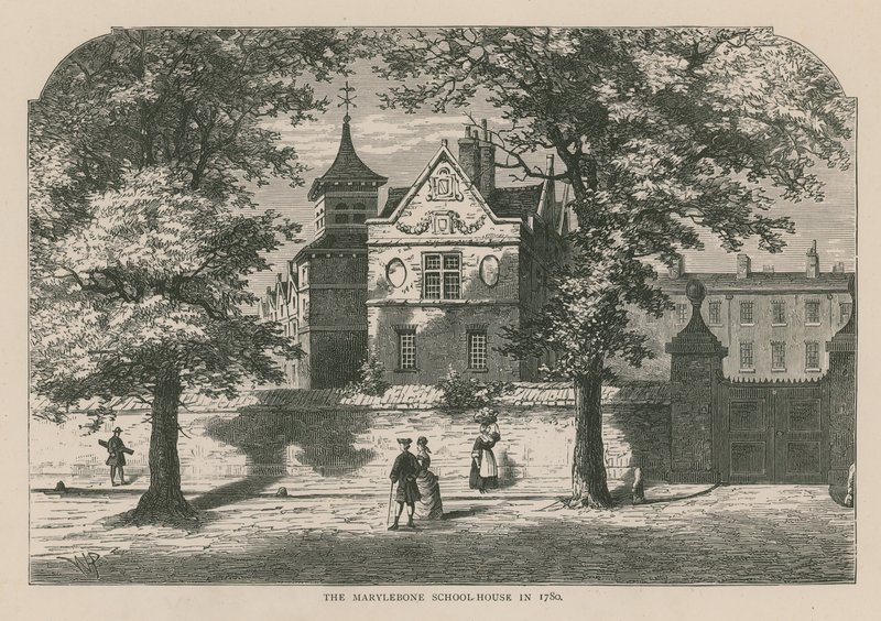 Marylebone School House i 1780 av English School