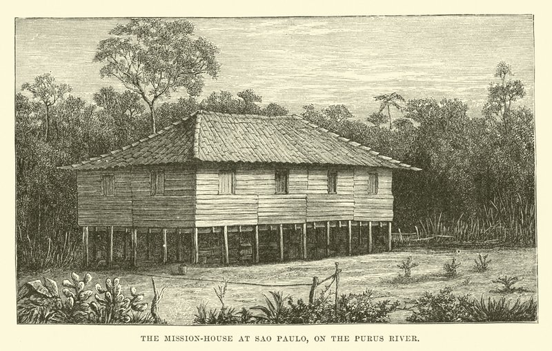 Misjonshuset i Sao Paulo, ved Purus-elven av English School
