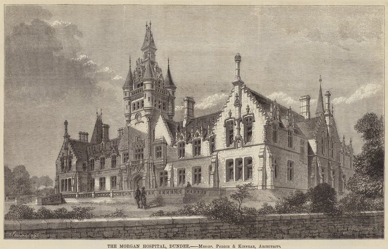 The Morgan Hospital, Dundee (gravering) av English School