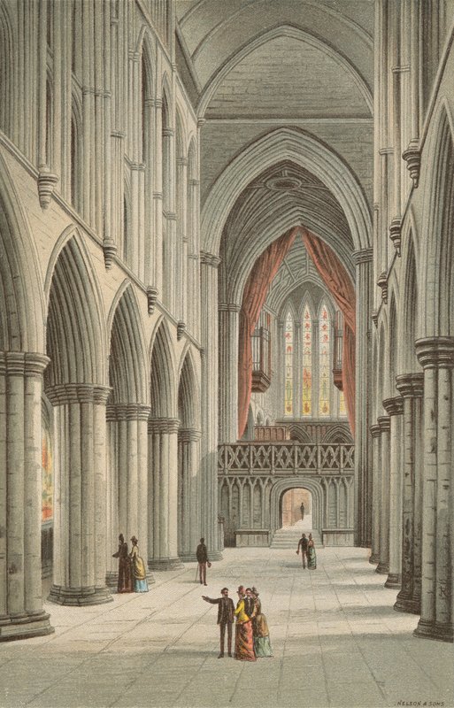 The Nave, Glasgow katedral av English School