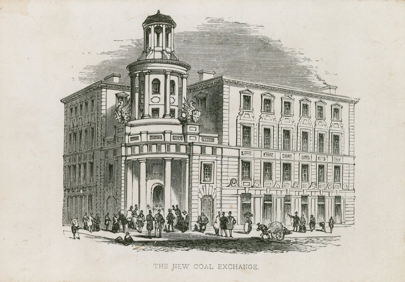 The New Coal Exchange, Thames Street av English School