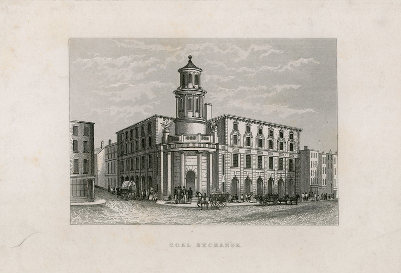 The New Coal Exchange, Thames Street av English School