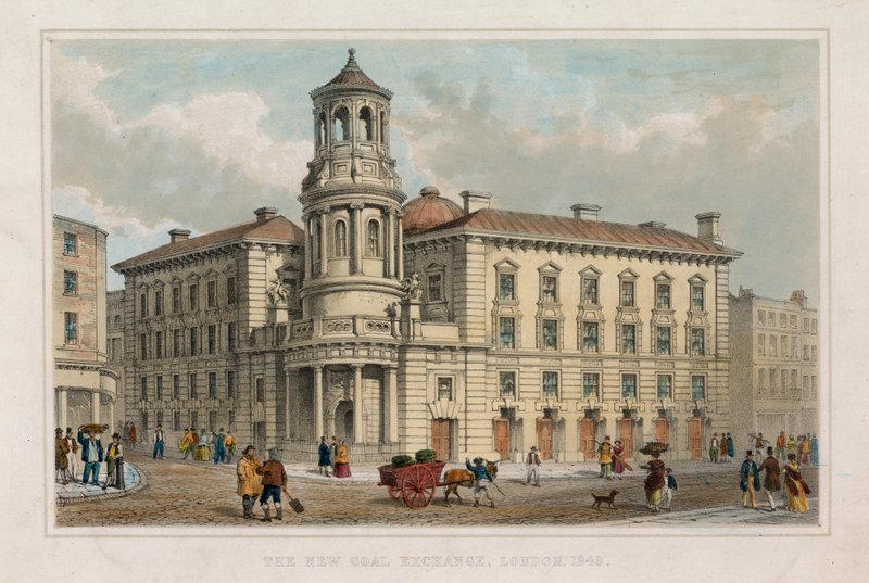 The New Coal Exchange, Thames Street av English School