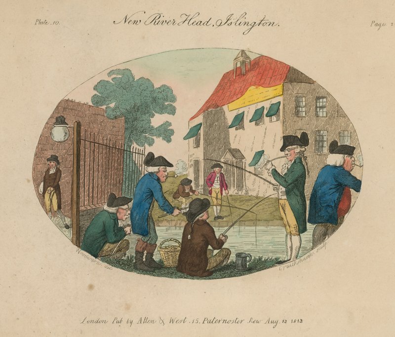 The New River Head, Islington, London av English School