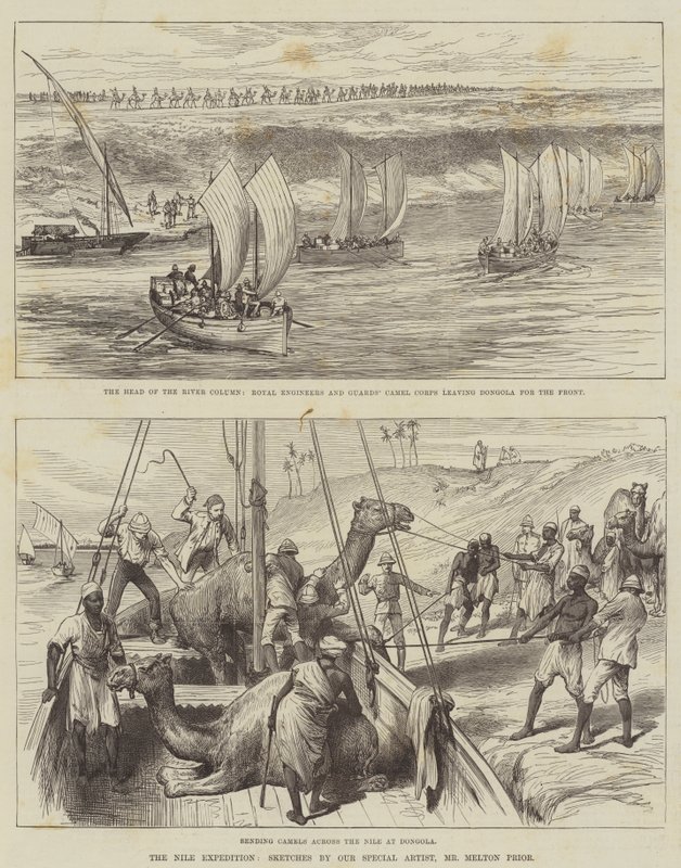 The Nile Expedition (gravering) av English School