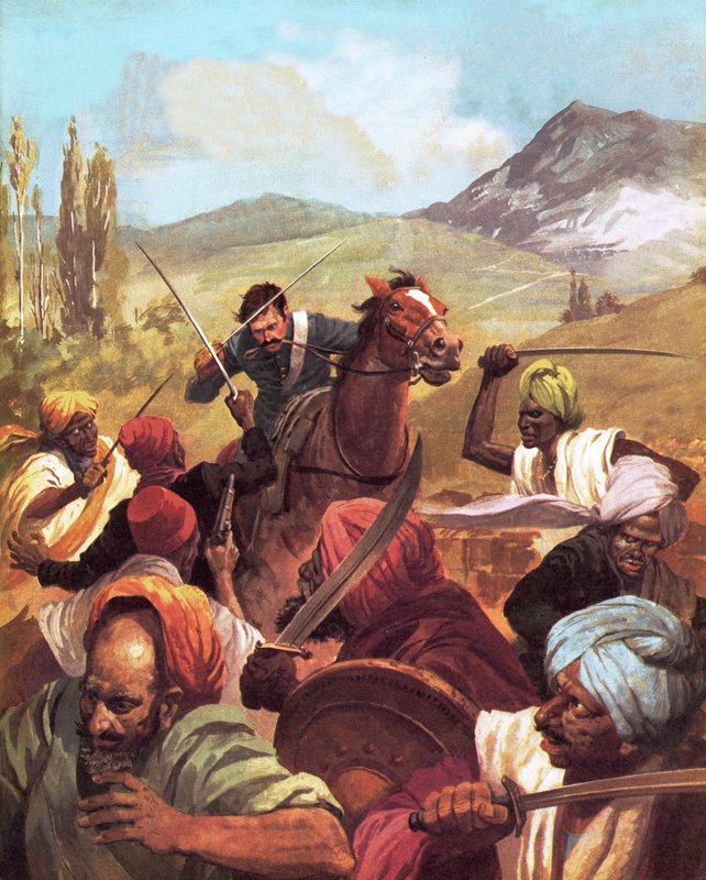 The North West Frontier: The Lone Horseman av English School